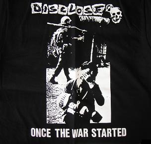 DISCLOSE - Once The War Started - Back Patch